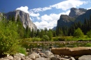Vista do Vale do Vale de Yosemite