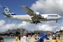 Boeing 747-300 Pousando em Sint Maarten