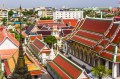 Vista do Wat Arun, Bangkok, Tailândia