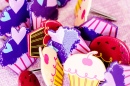 Cupcakes de Artesanato Brads Macro