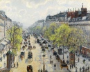 Avenida Montmartre em uma Manhã de Primavera