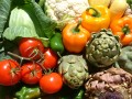 Alcachofra, Tomate, Pimentões, Couve-flor