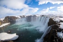 Uma Cachoeira na Islândia