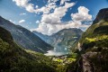Aldeia Geiranger na Noruega