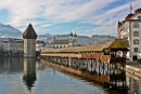 Ponte da Capela, Lucerne, Suíça
