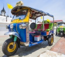 Tuk-Tuk Táxi em Bangkok, Tailândia