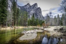 Três Irmãos, Parque Nacional de Yosemite