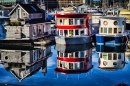 Reflexões de Casas Flutuante , Vancouver