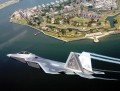 F-22 Raptor em Vôo