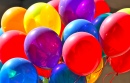 Um Arco-íris de Balões