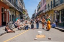 Quarteirão Francês em New Orleans, Louisiana