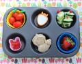 Muffin Tin Bento - No Jardim