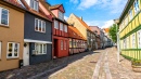 Rua Velha em Horsens, Dinamarca