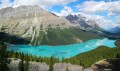 Lago Peyto, Parque Nacional de Banff, Canadá