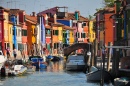 Casas de Burano, Veneza