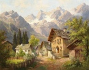 Uma Vila nos Alpes