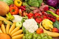 Variedade de Frutas e Legumes Frescos