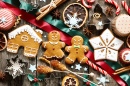 Biscoitos de Gengibre Caseiro de Natal