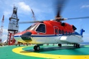 Helicóptero na Plataforma Petrolífera