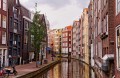 Canal em Amsterdã