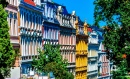 Fachadas Coloridas em Görlitz, Alemanha