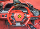 Interior da Ferrari 458 Itália