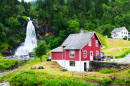 Casa de Madeira Tradicional Norueguesa