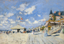 O Calçadão na Praia de Trouville