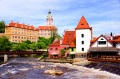 Medieval Cesky Krumlov, República Checa