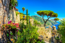 Villa Rufolo, Costa de Amalfi, Itália