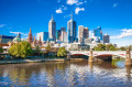 Skyline de Melbourne, Austrália