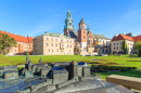 Castelo de Wawel em Cracóvia, Polônia