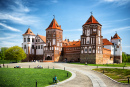 Castelo da Vila Mir na Bielorrússia