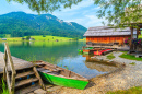 Lago Weissensee, Áustria