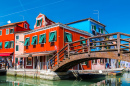 Burano, Lagoa de Veneza, Itália