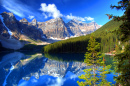 Lago Moraine, Banff, Montanhas Rochosas Canadenses