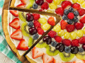 Pizza de Frutas Caseiras