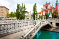 Ponte Tripla em Ljubljana, Eslovênia