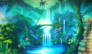 Cachoeira na Floresta Tropical