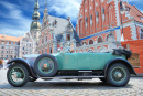 Antigo Rolls Royce, em Riga, Letônia