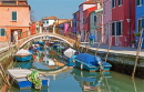 Canais da Ilha de Burano, Veneza