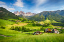 Val Di Funes, Alpes italianos