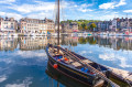 Porto de Honfleur, na Normandia, França
