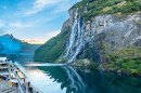 Cachoeira de Sete Irmãs, Noruega