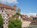 Castelo de Nuremberg na Baviera
