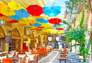 Café de Rua em Limassol, Chipre