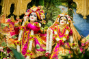 Krishna com Seu Amor Radha