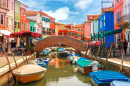 Ilha de Burano, Veneza, Itália