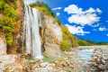 Cachoeira no Caminho para a Geleira da Raposa