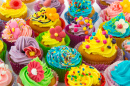 Cupcakes Coloridos